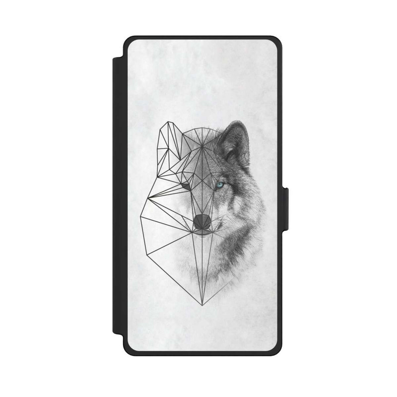 Galaxy S25 Ultra NIVOflip Polygonic Wolf