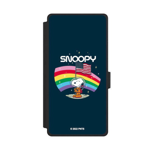 Samsung Galaxy S25 Ultra NIVOflip Snoopy Space Traveller Rainbow