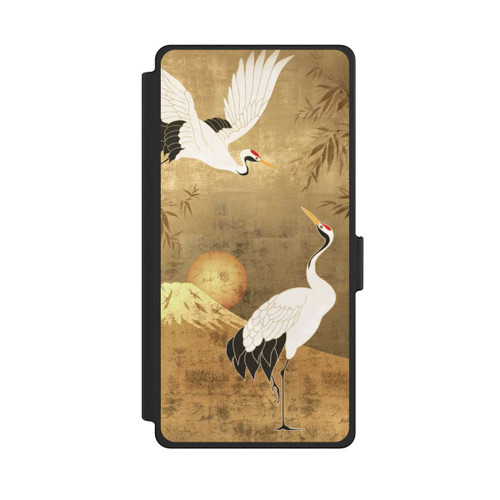 Samsung Galaxy S25 Ultra NIVOflip Cranes Gold Japan 1