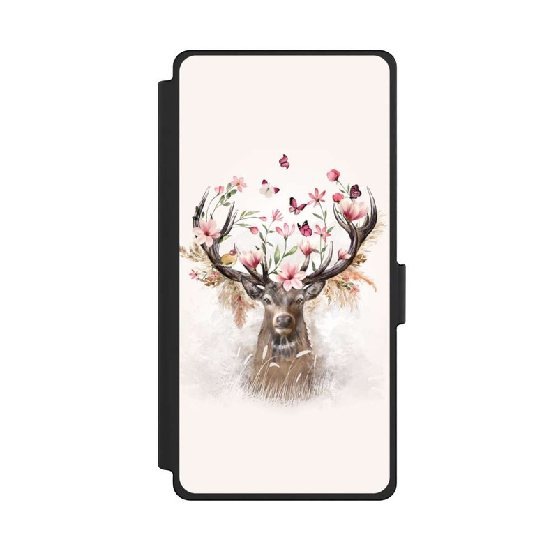 Galaxy S25 Ultra NIVOflip Deer Flowers Antlers