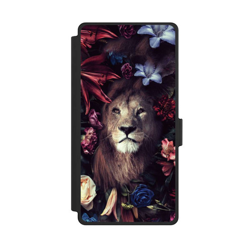 Samsung Galaxy S25 Ultra NIVOflip Lion Flower Frame