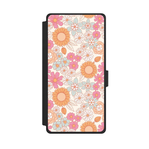 Samsung Galaxy S25 Ultra NIVOflip Retro Boho Flowers 