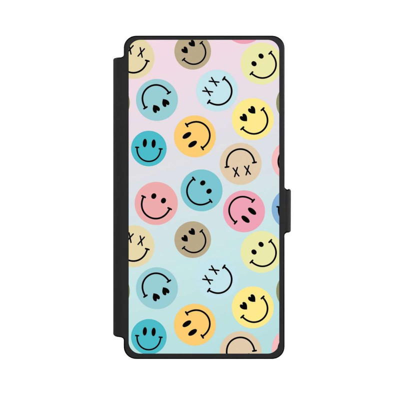 Galaxy S25 Ultra NIVOflip Smiles Emotes Pattern Colorful