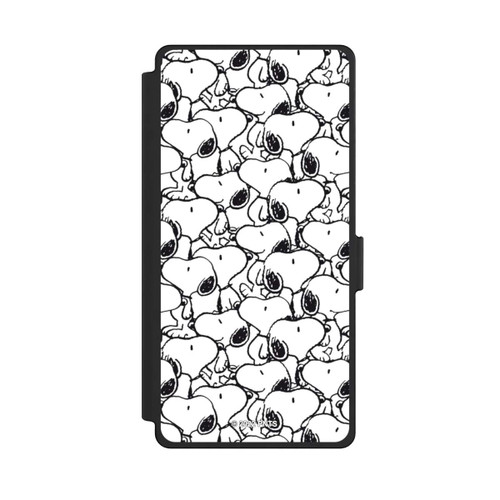 Samsung Galaxy S25 Ultra NIVOflip Snoopy Pattern Black And White