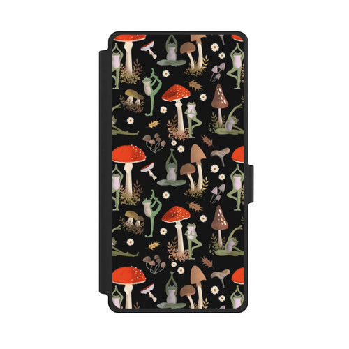 Samsung Galaxy S25 Ultra NIVOflip Yoga Frogs with Mushrooms