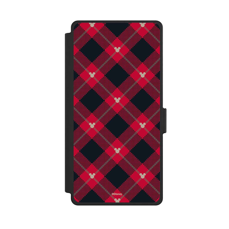 Galaxy S25 Ultra NIVOflip Mickey Christmas Pattern Red