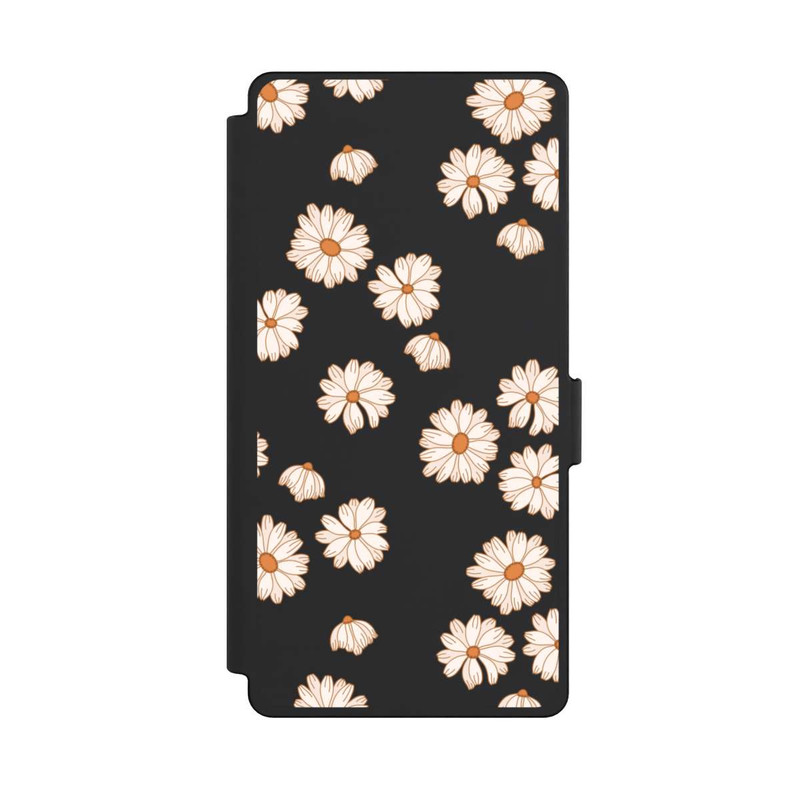 Galaxy S25 Ultra NIVOflip Flowerpower Wallpaper White