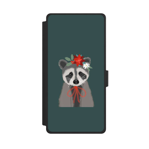 Samsung Galaxy S25 Ultra NIVOflip Holiday Raccoon