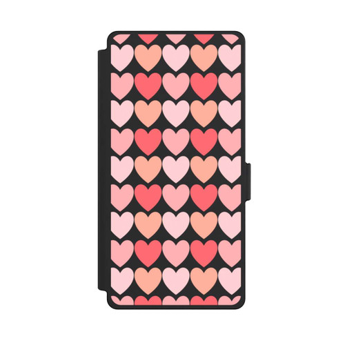 Samsung Galaxy S25 Ultra NIVOflip Pink Shadow Hearts