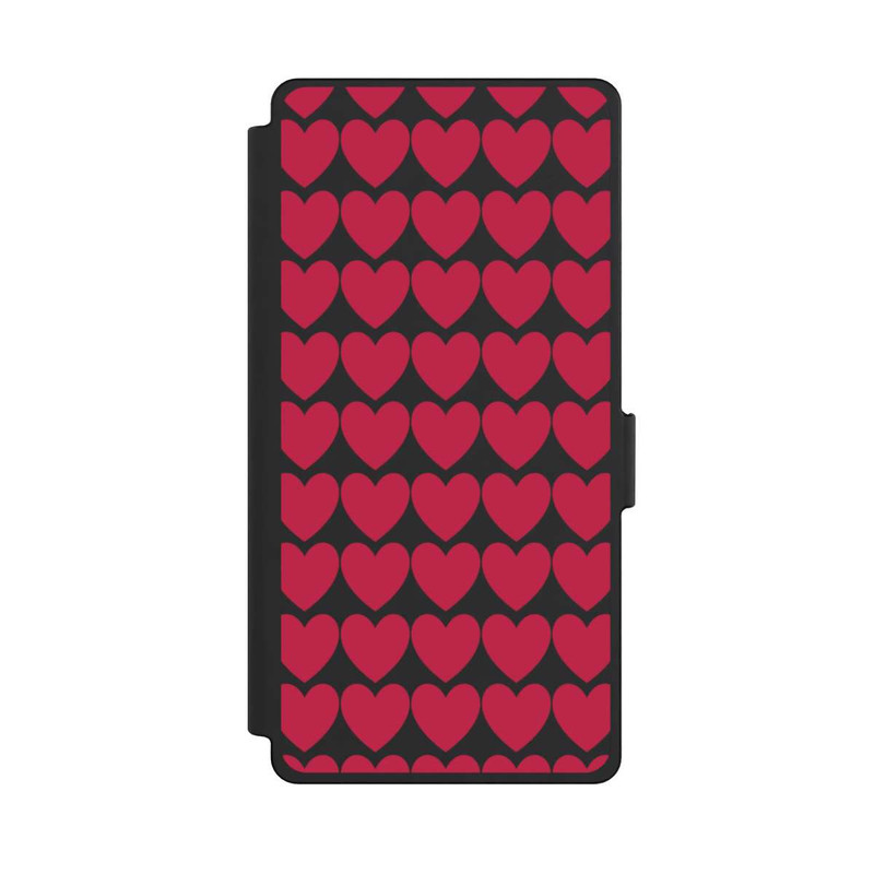 Galaxy S25 Ultra NIVOflip Viva Magenta Hearts