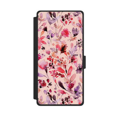 Samsung Galaxy S25 Ultra NIVOflip Artsy Flowers Viva Magenta