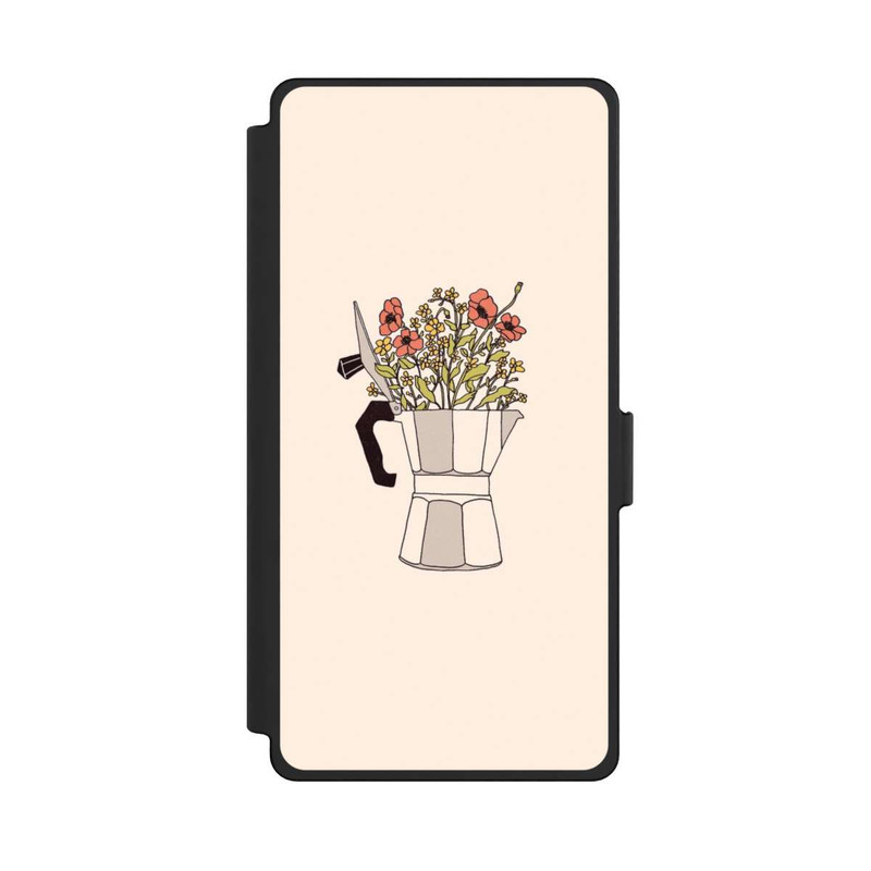 Galaxy S25 Ultra NIVOflip Moka Flowers