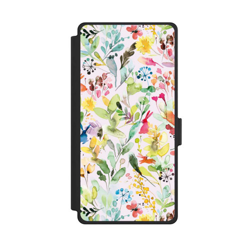 Samsung Galaxy S25 Ultra NIVOflip Wild Flowers Meadow Pink