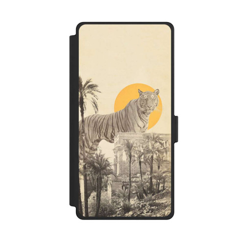 Samsung Galaxy S25 Ultra NIVOflip Giant Tiger in Ruins