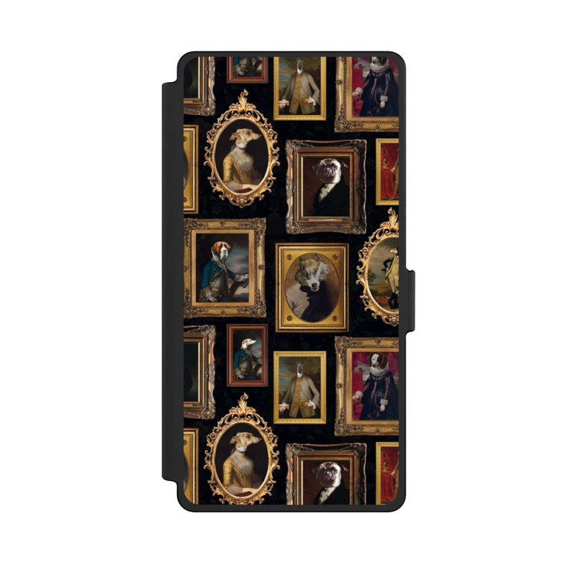 Galaxy S25 Ultra NIVOflip Dog Ancient Frame Pattern with AI