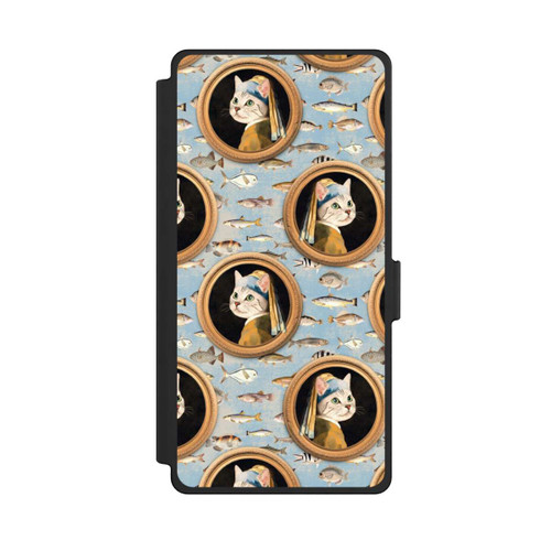 Samsung Galaxy S25 Ultra NIVOflip Cat Pattern