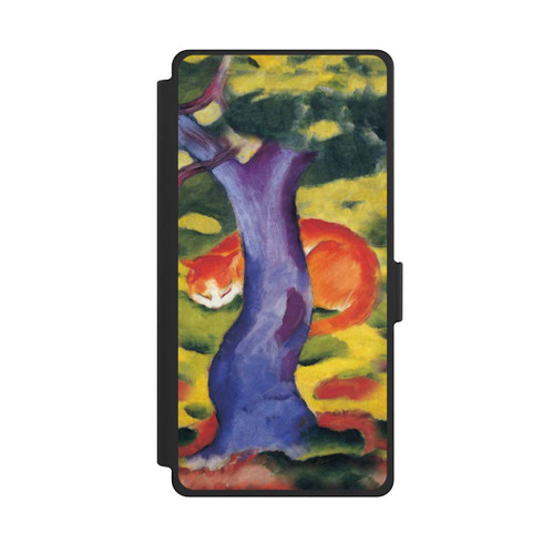 Samsung Galaxy S25 Ultra NIVOflip Cat Behind Tree by Franz Marc