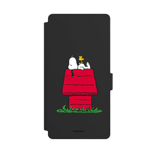 Samsung Galaxy S25 Ultra NIVOflip Snoopy and Woodstock Classic transparent