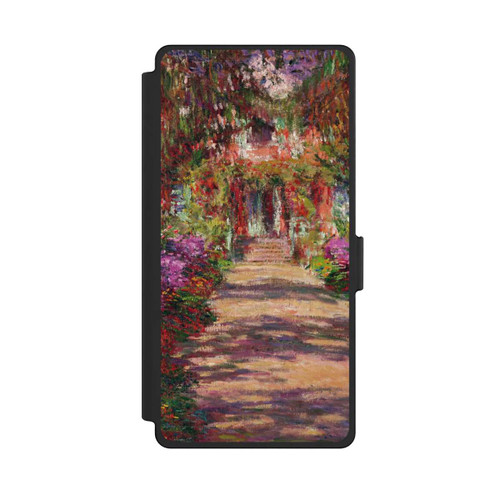 Samsung Galaxy S25 Ultra NIVOflip Eine Allee in Monets Garten in Giverny by Claude Monet
