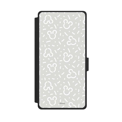 Samsung Galaxy S25 Ultra NIVOflip Disney Mickey Icon Pattern Grey