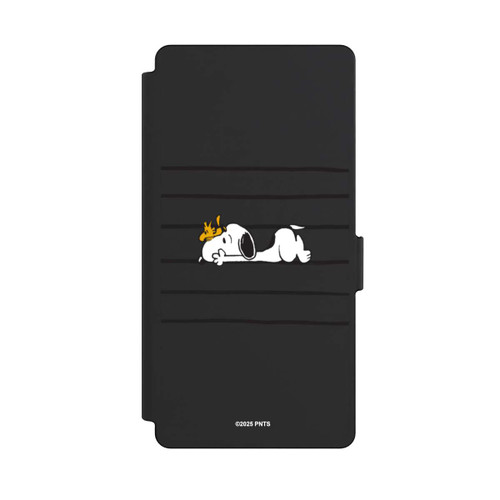 Samsung Galaxy S25 Ultra NIVOflip Snoopy Woodstock Streifen Peanuts Transparent