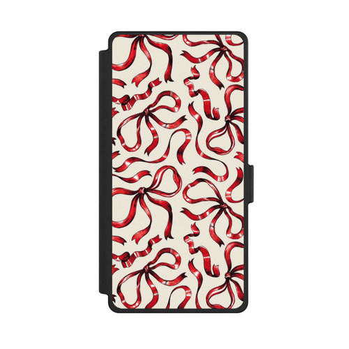 Samsung Galaxy S25 Ultra NIVOflip Fine Bows Red