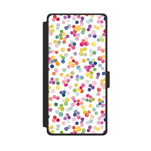 Samsung Galaxy S25 Ultra NIVOflip Watercolor Dots Colorful