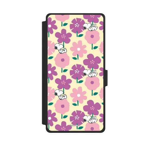 Samsung Galaxy S25 Ultra NIVOflip Peanuts Flower Pattern Yellow