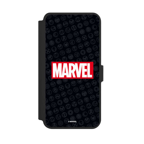 Samsung Galaxy S25+  NIVOflip Marvel Logo Black Red 