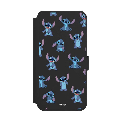 Samsung Galaxy S25+  NIVOflip Stitch Faces Pattern Transparent