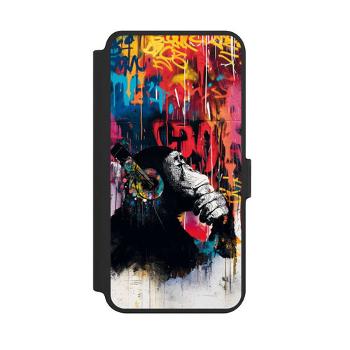 Samsung Galaxy S25+  NIVOflip Chimp Blue Streetart