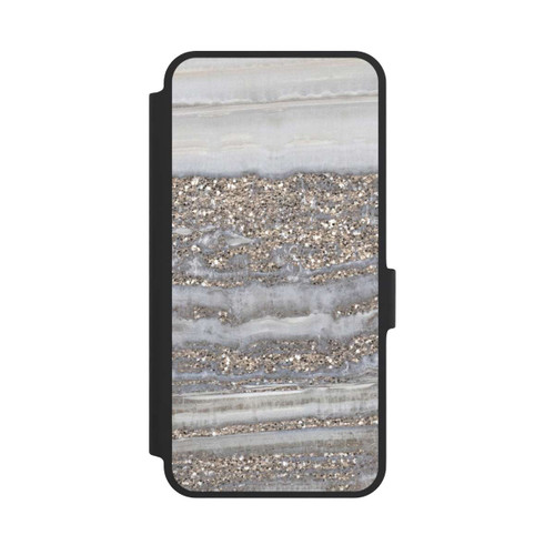 Samsung Galaxy A36 5G NIVOflip White Glitter Marble Look