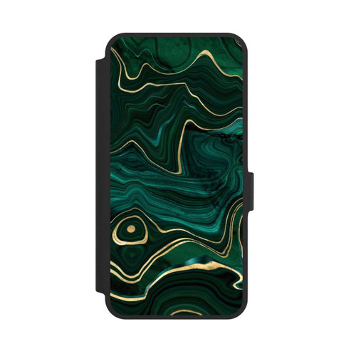 Samsung Galaxy A36 5G NIVOflip Malachite gold print