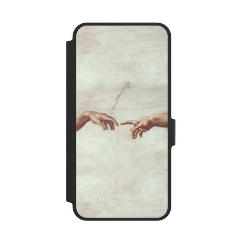 Samsung Galaxy A36 5G NIVOflip Hands of God and Adam by Michelangelo Buonarroti