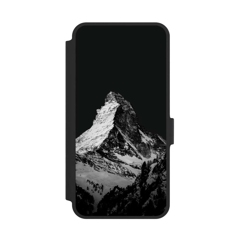 Galaxy A36 5G NIVOflip Snow Capped Mountains grey