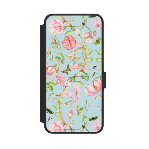 Samsung Galaxy A36 5G NIVOflip Vintage Botanic Flowers Blue