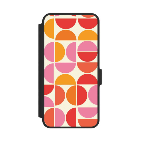 Samsung Galaxy A36 5G NIVOflip Retro Trend Pattern Orange