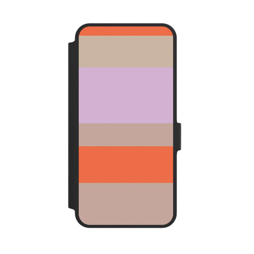 Samsung Galaxy A36 5G NIVOflip Moca Lila Orange Stripes