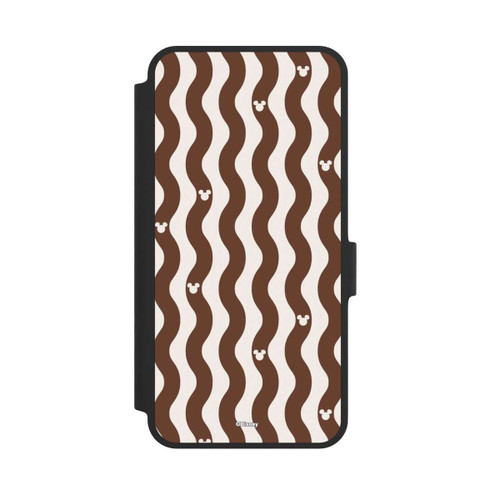 Samsung Galaxy A36 5G NIVOflip Mickey Mouse Brown Pattern Waves