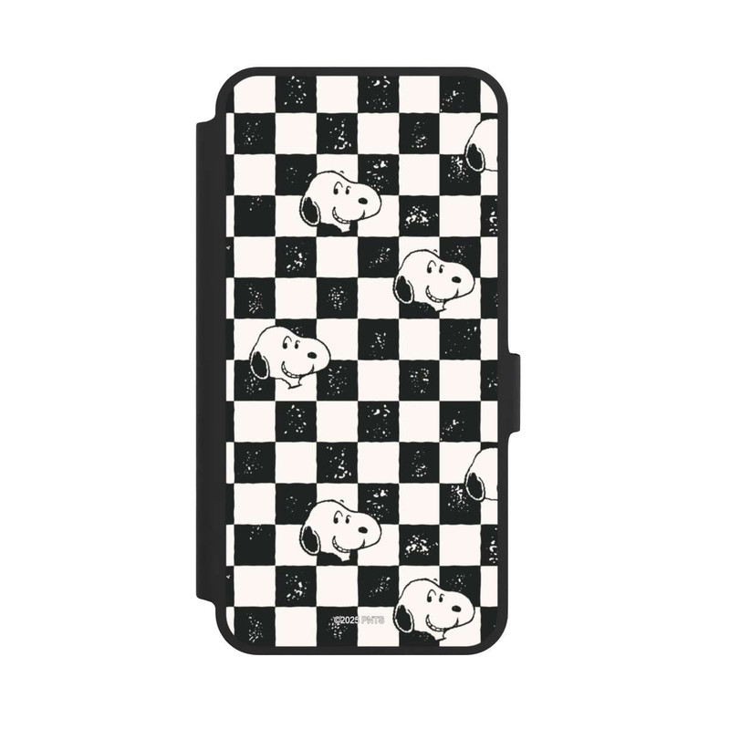 Galaxy A36 5G NIVOflip Snoopy Heads Checked Pattern