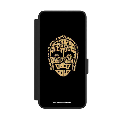 Samsung Galaxy S25 Edge NIVOflip C3PO Typo Graphic