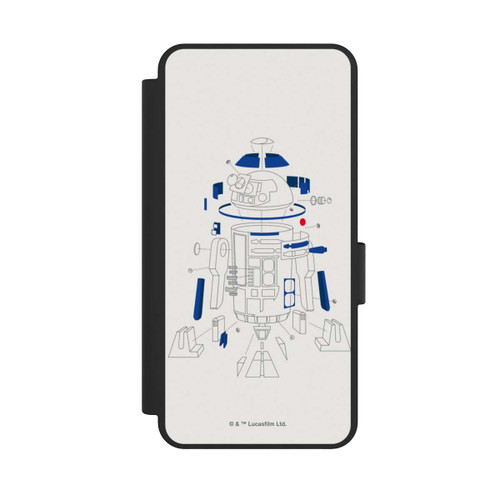Samsung Galaxy S25 Edge NIVOflip R2D2 Exploded Drawing - StarWars 8