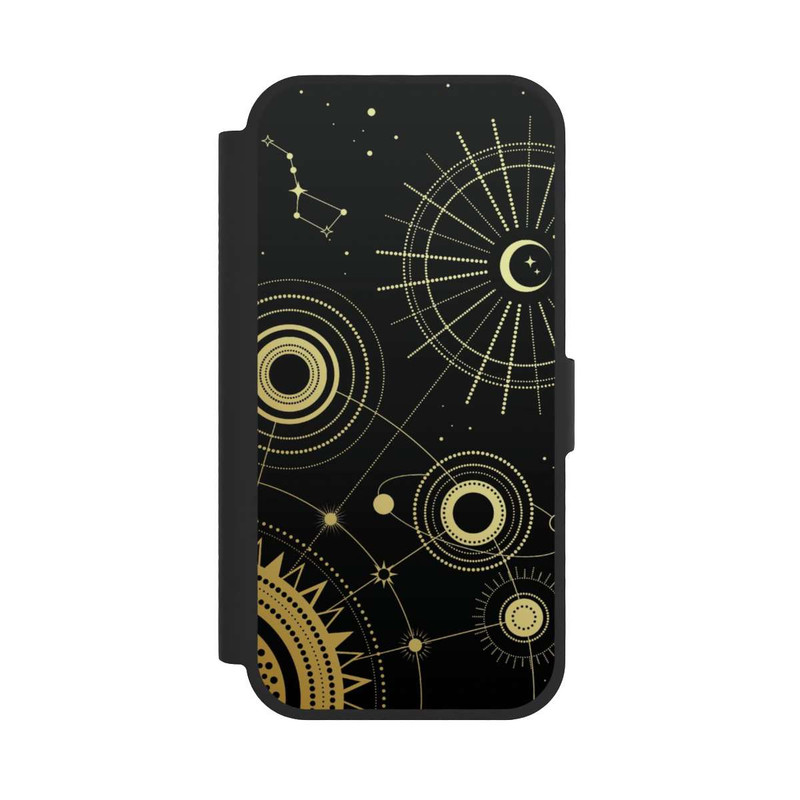 iPhone 17 NIVOflip Black and Gold Look Abstract