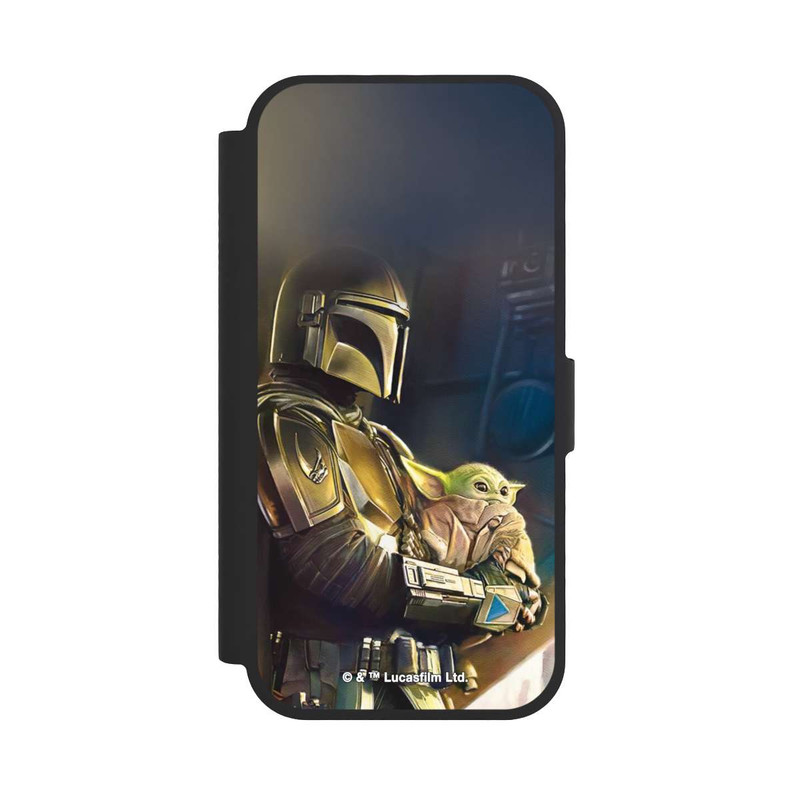 iPhone 17 NIVOflip Mandalorian and Grogu inside Ship
