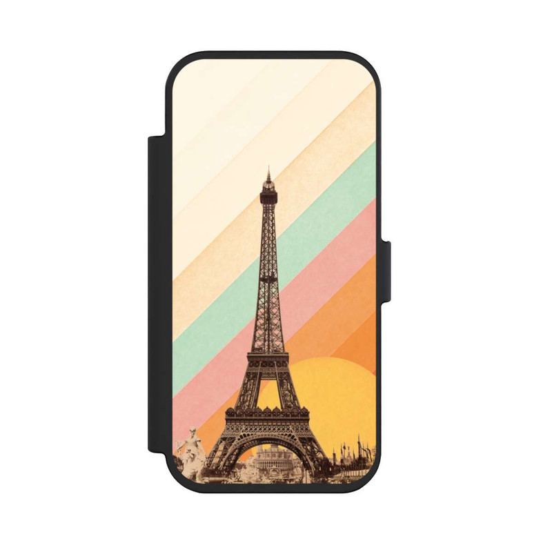 iPhone Air NIVOflip Eiffel Tower Rainbow
