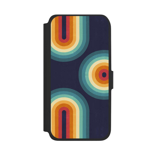 Samsung Galaxy A17 5G NIVOflip Double Rainbow on Blue