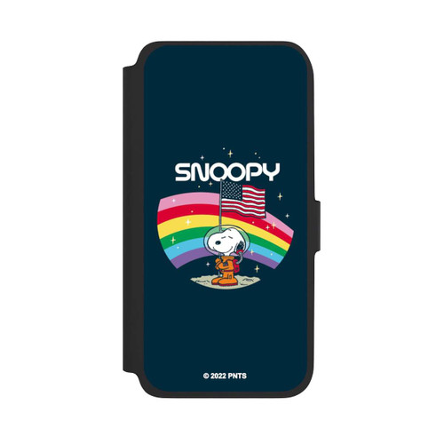Samsung Galaxy A17 5G NIVOflip Snoopy Space Traveller Rainbow