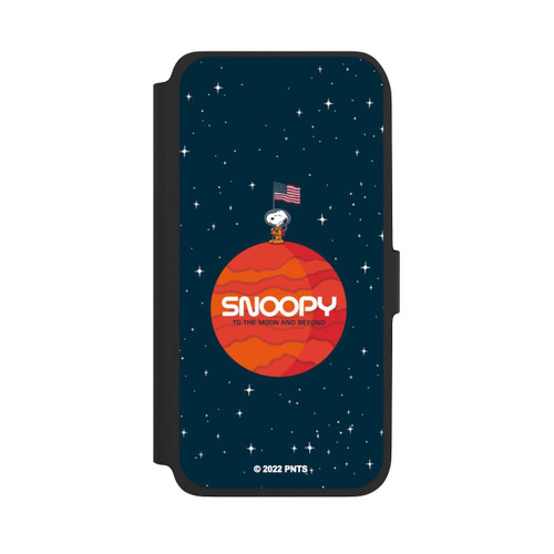 Samsung Galaxy A17 5G NIVOflip Snoopy Space Traveller Orange