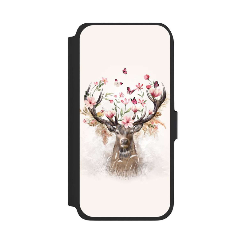 Galaxy A17 5G NIVOflip Deer Flowers Antlers