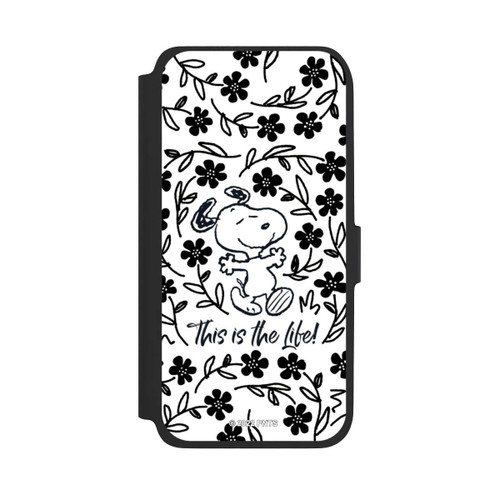 Samsung Galaxy A17 5G NIVOflip Snoopy Black and White This Is The Life